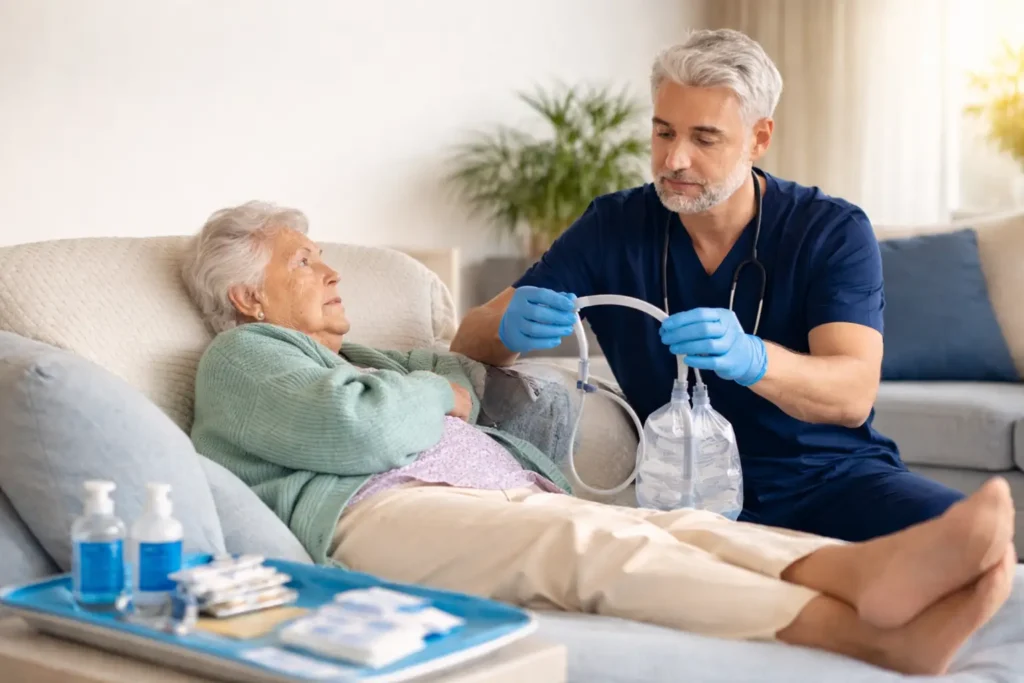 Professional clinical care delivered safely at home