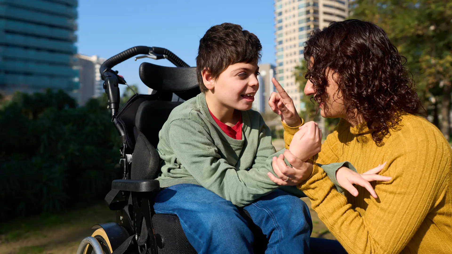 carer out with service user