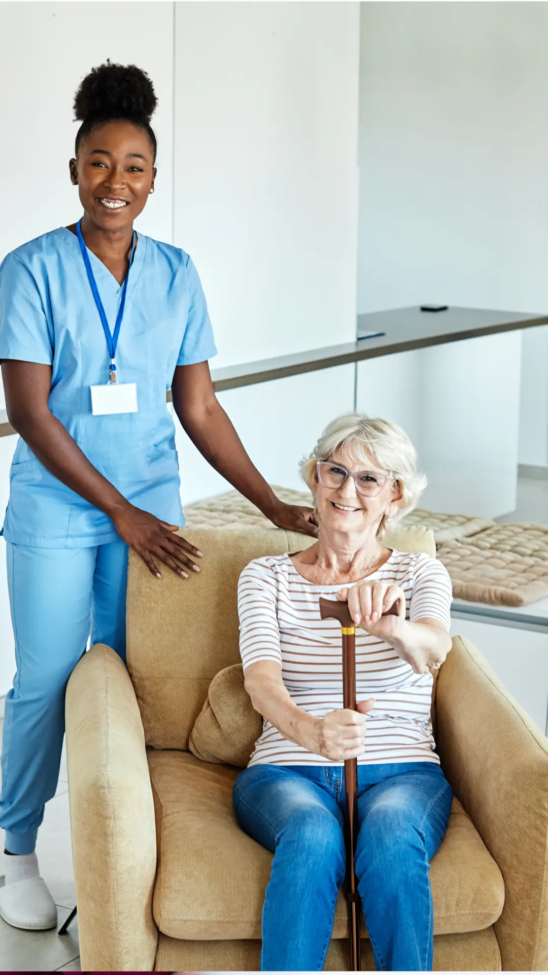 Reliable support that promotes comfort, safety, and independence