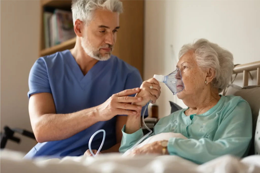 Providing attentive respiratory care in the comfort of home