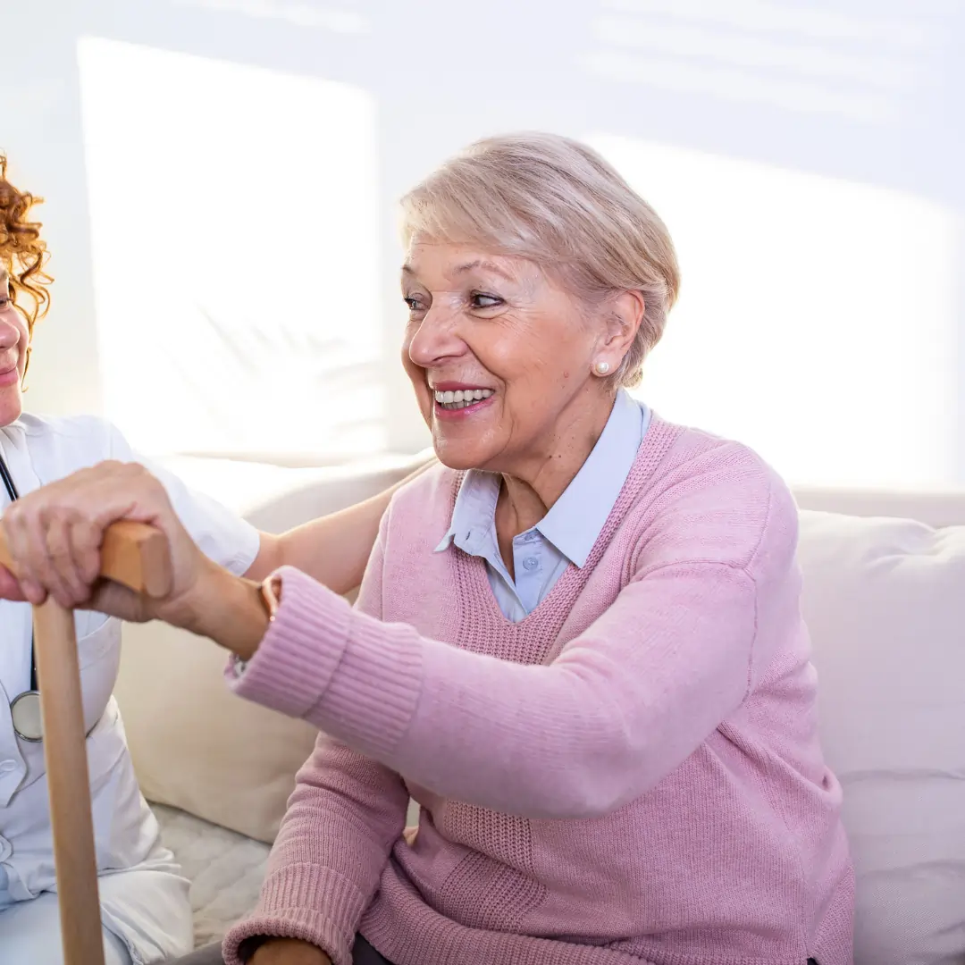 service user recovering from stroke