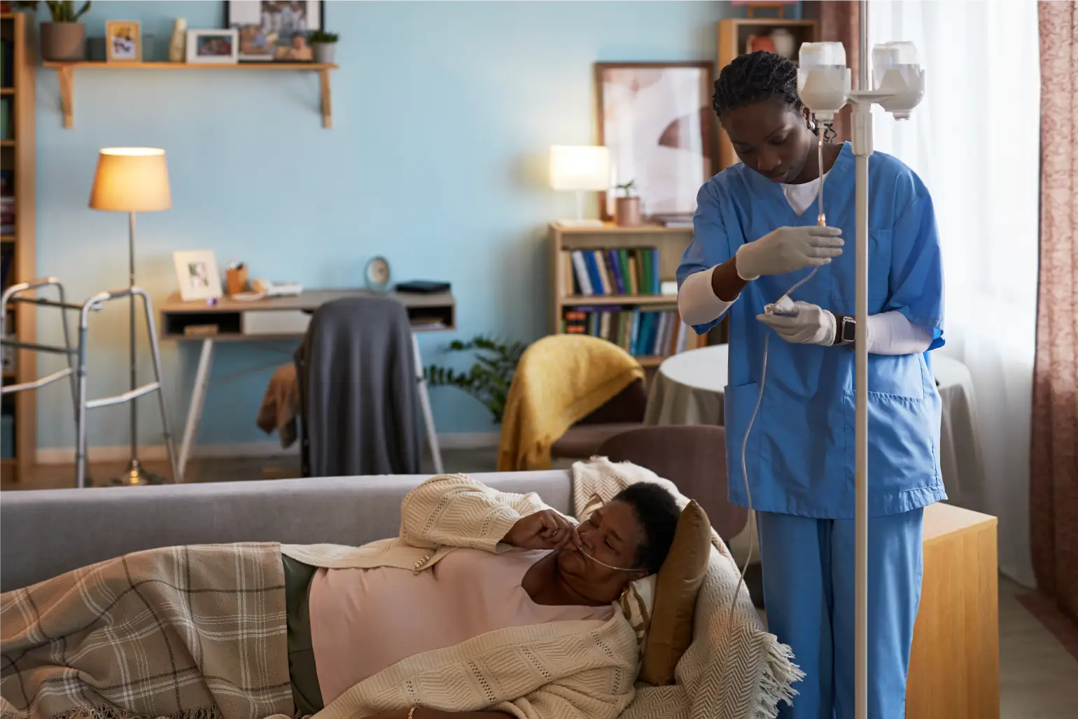 Delivering skilled nursing care in the comfort of home