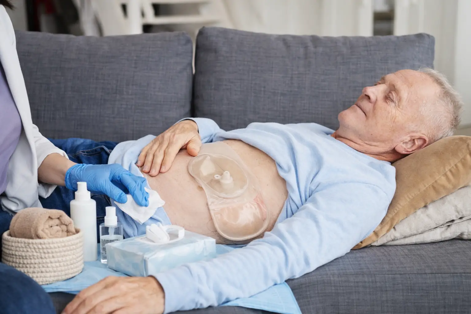 Specialist stoma and bowel care delivered with dignity at home